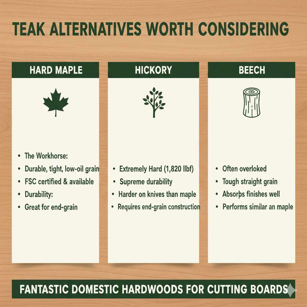 Teak Alternatives Worth Considering