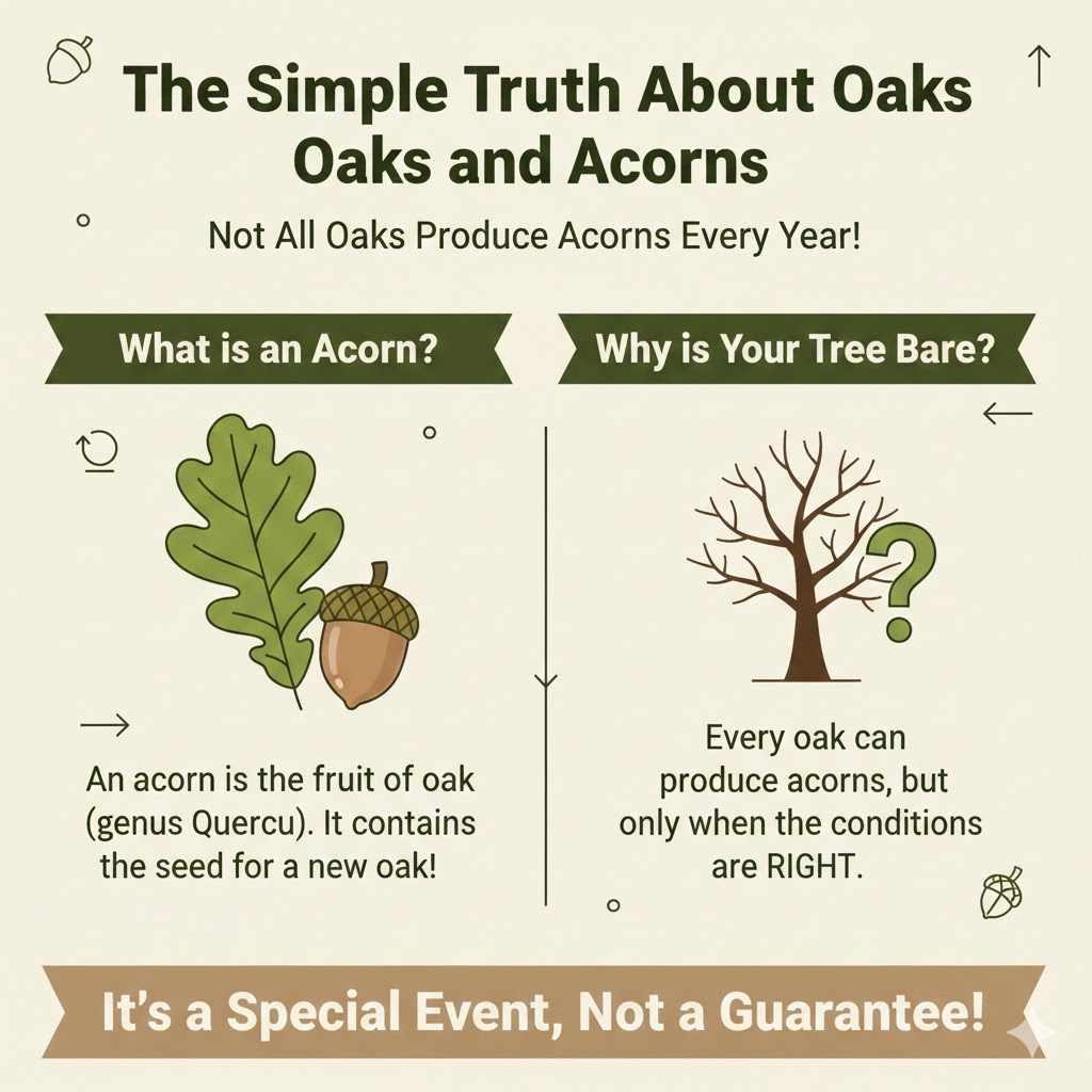 The Simple Truth About Oaks and Acorns