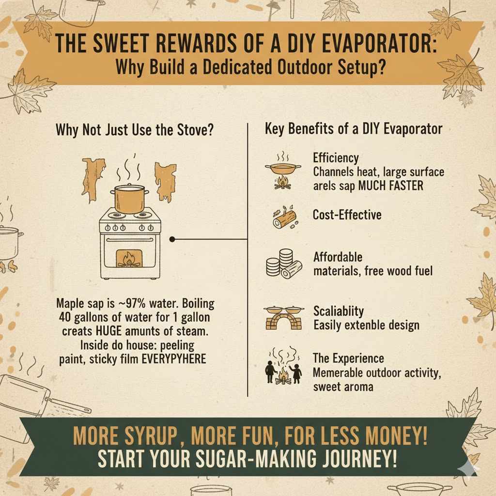 The Sweet Rewards of a DIY Evaporator