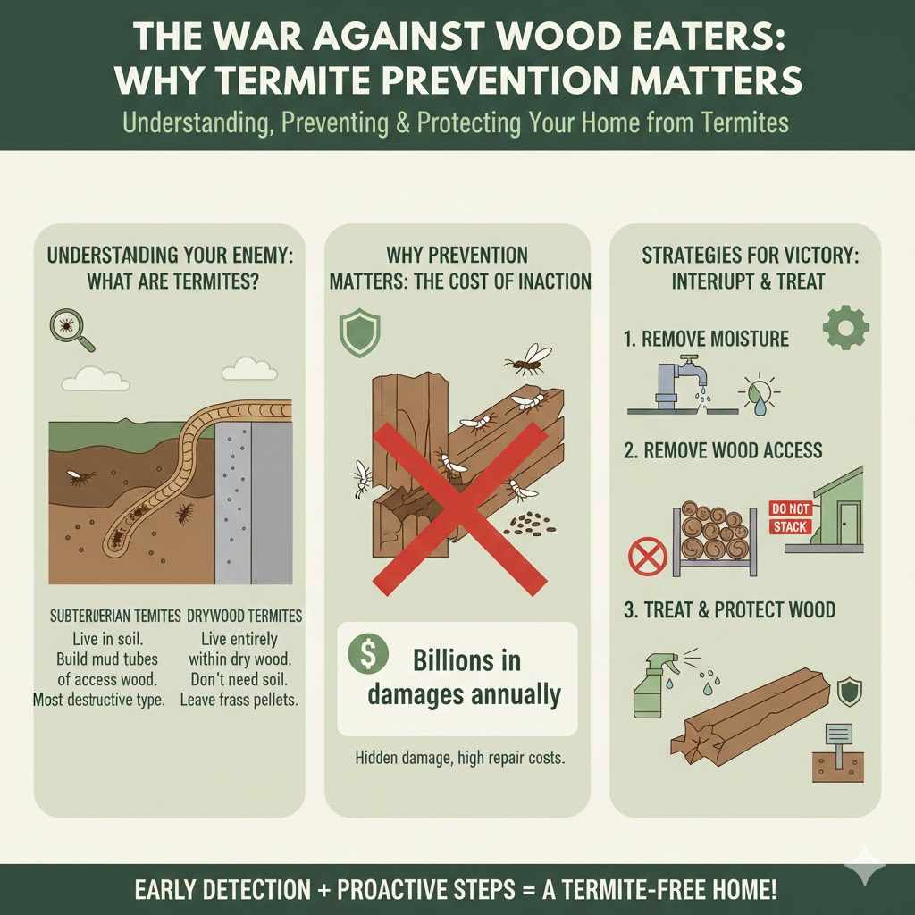 The War Against Wood Eaters
