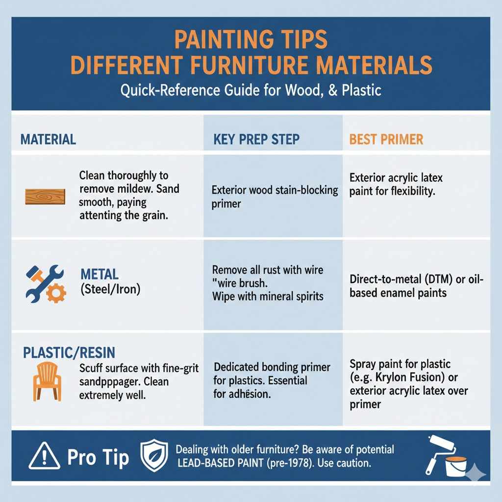 Tips for Different Furniture Materials