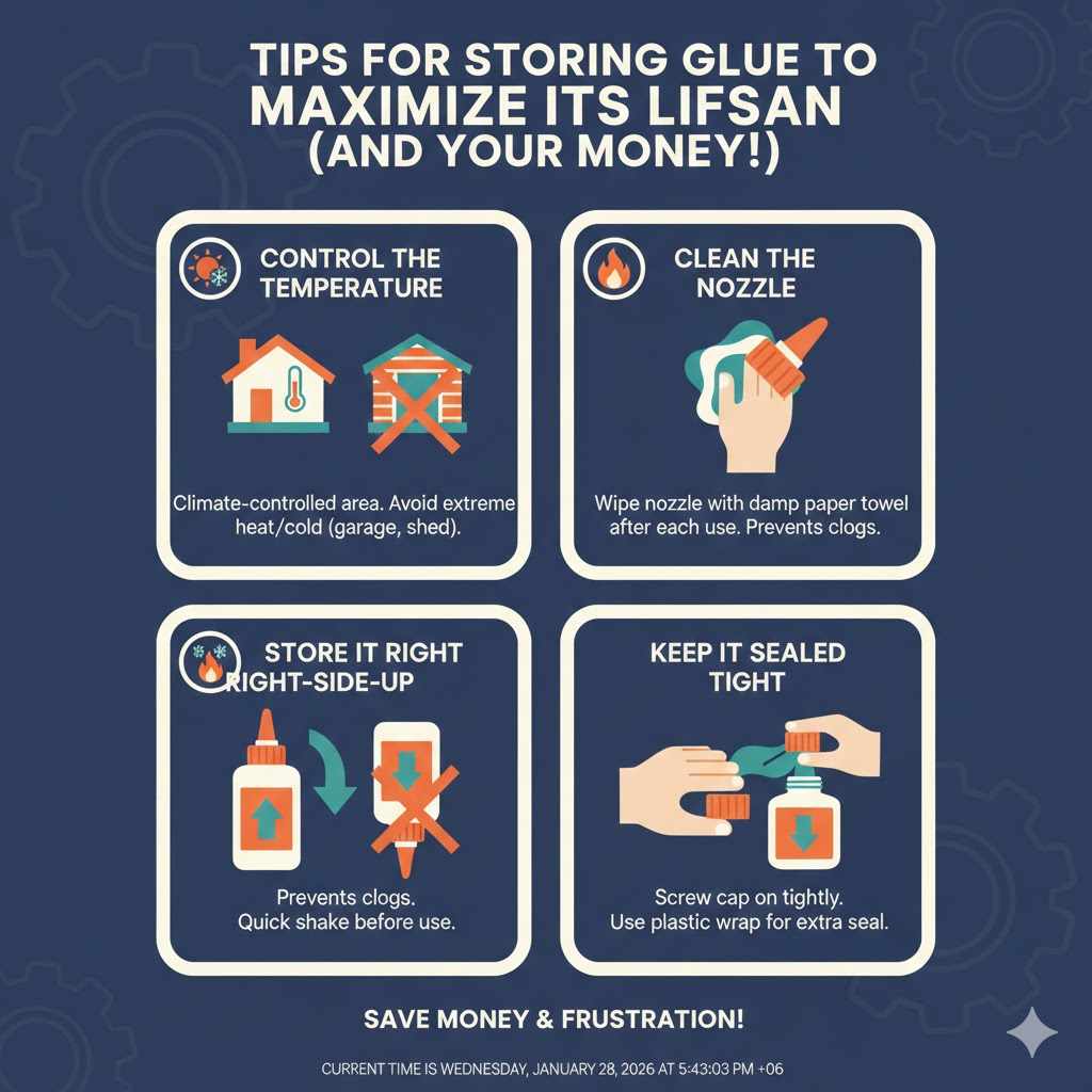 Tips for Storing Glue to Maximize Its Lifespan