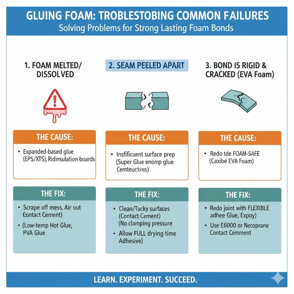 Troubleshooting Common Foam Gluing Failures