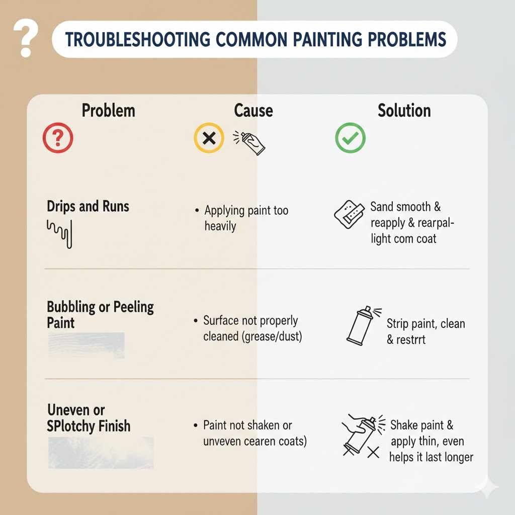Troubleshooting Common Painting Problems