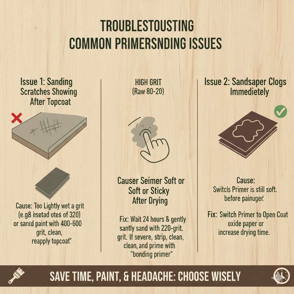 Troubleshooting Common Primer Sanding Issues


