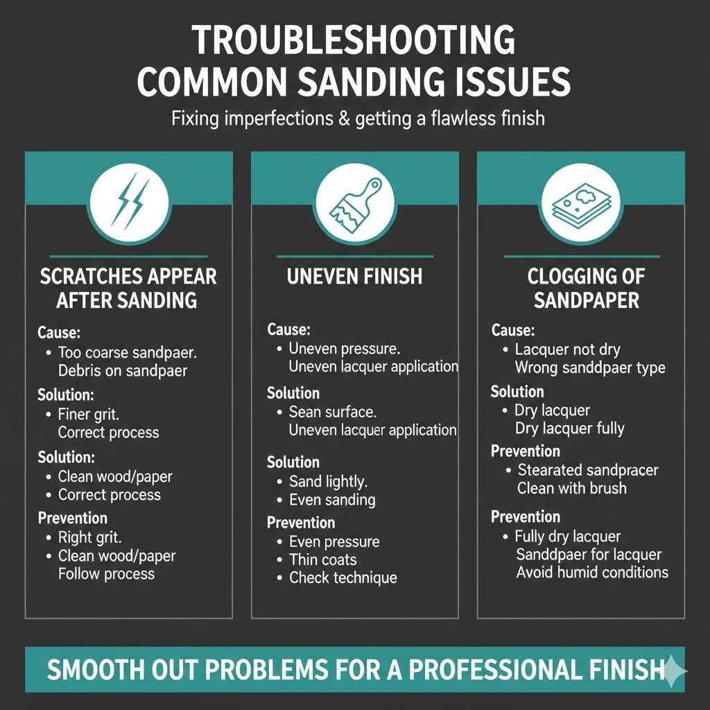 Troubleshooting Common Sanding Issues