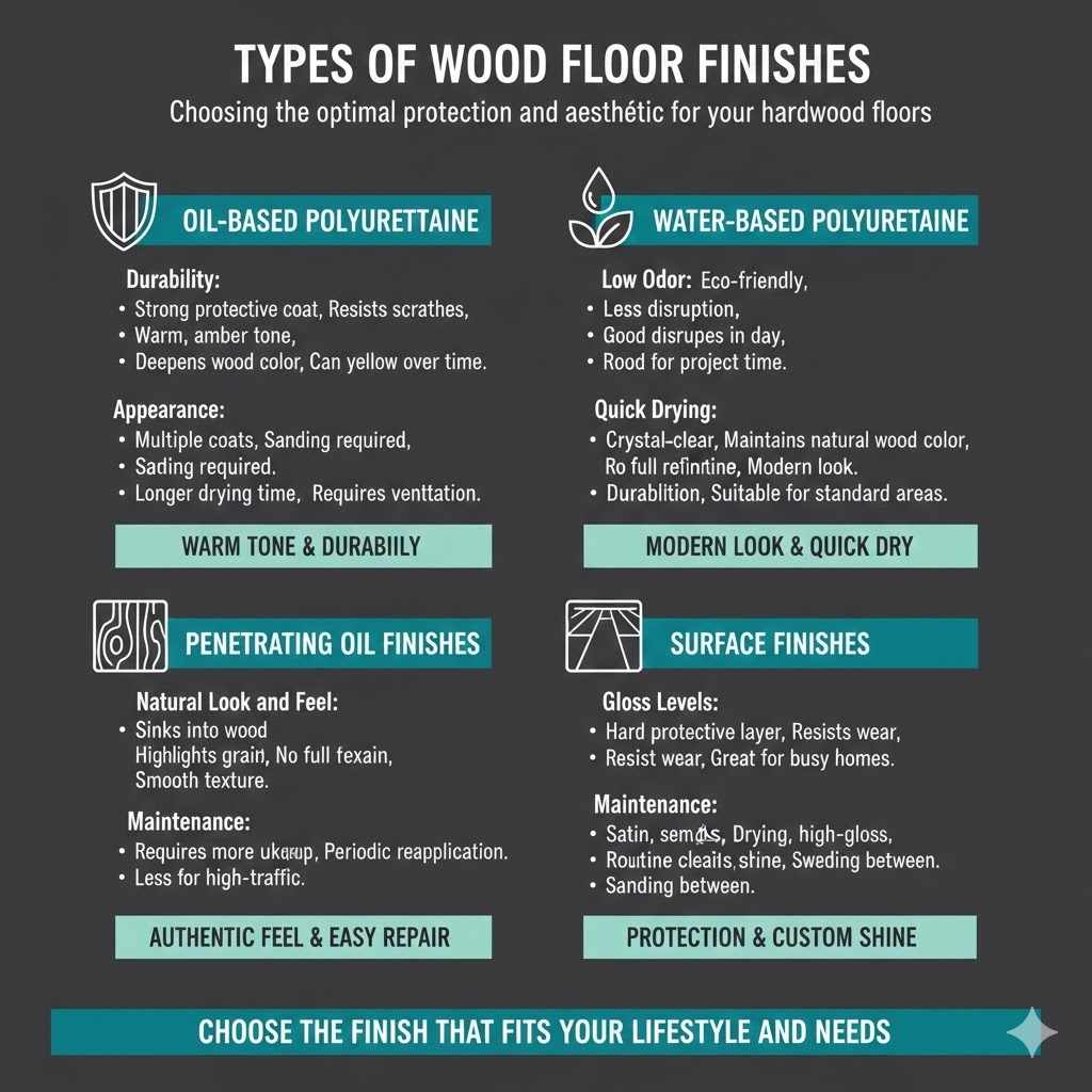 Types of Wood Floor Finishes