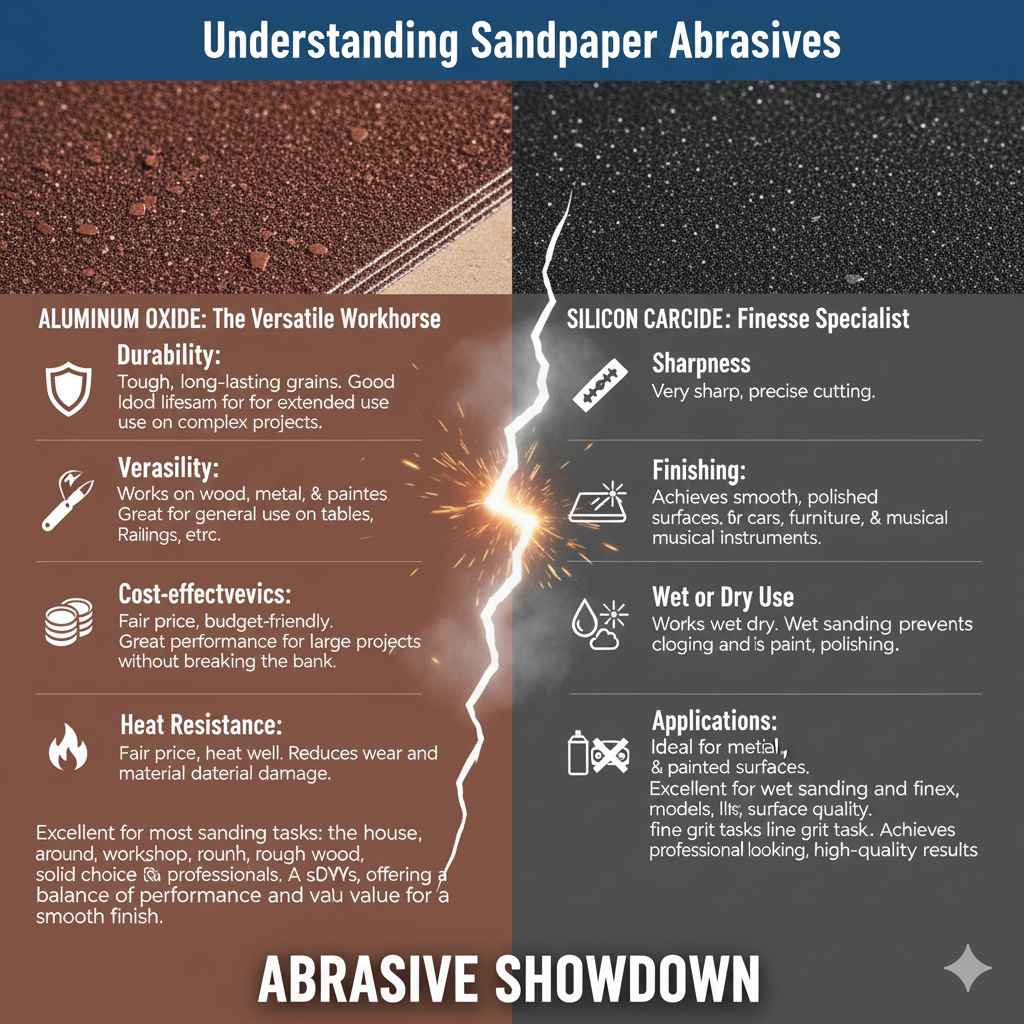 Understanding Sandpaper Abrasives