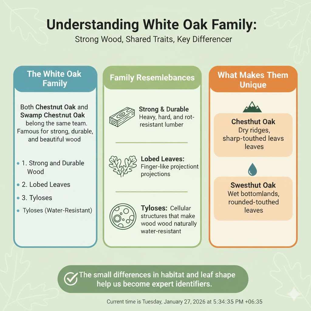 Understanding the White Oak Family