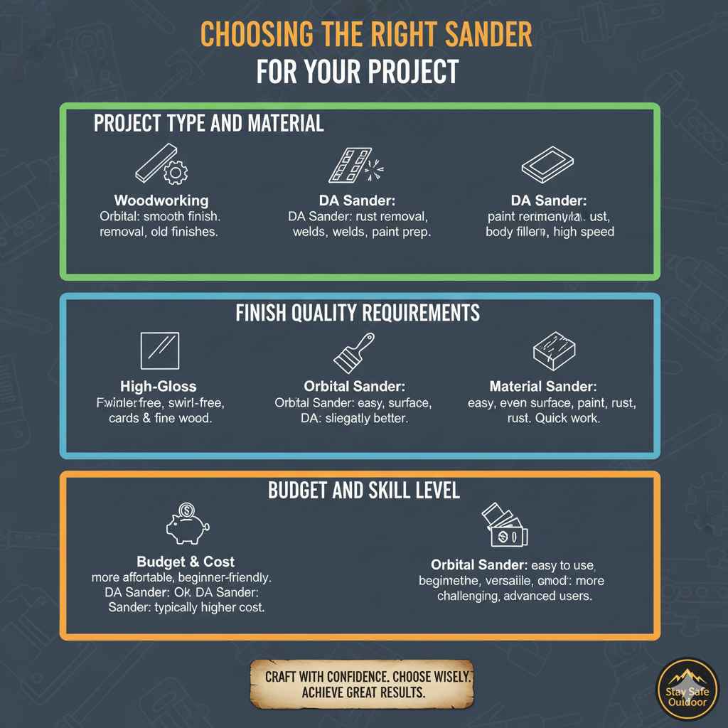 Choosing the Right Sander for Your Project