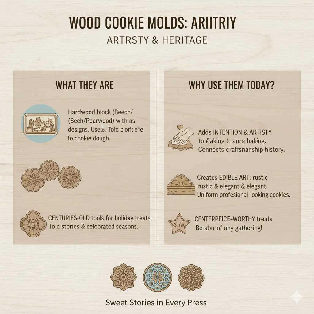 What Are Wood Cookie Molds and Why Use Them