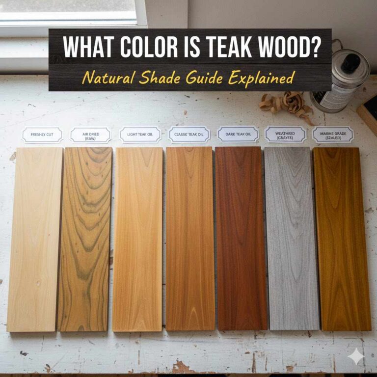 What Color Is Teak Wood