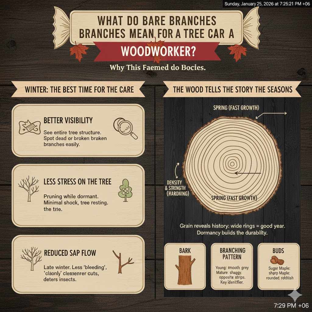 What Do Bare Branches Mean for a Woodworker
