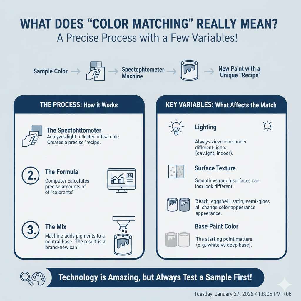 What Does Color Matching Really Mean