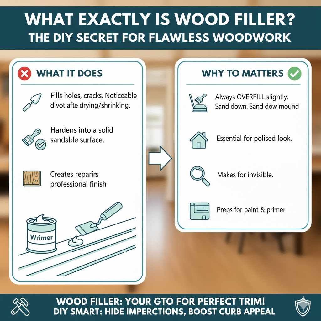 What Exactly Is Wood Filler