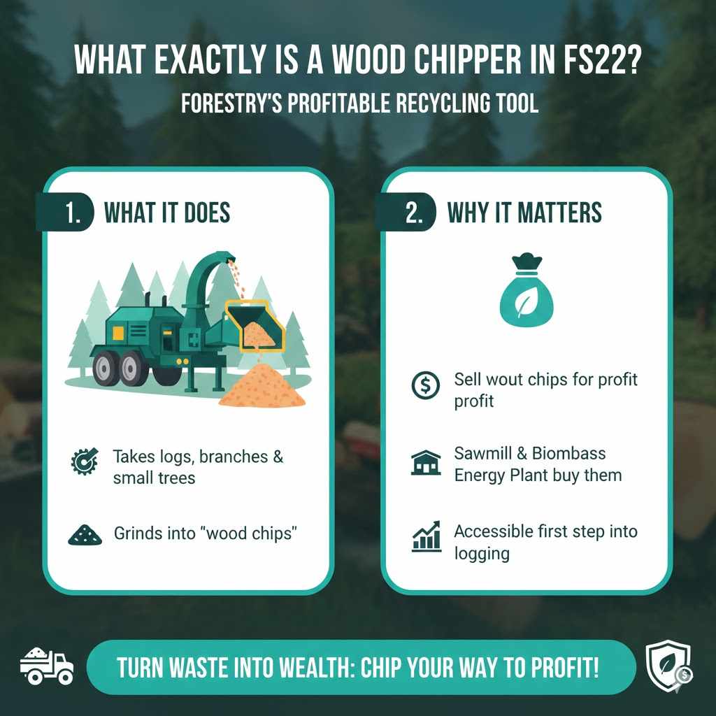 What Exactly Is a Wood Chipper in FS22