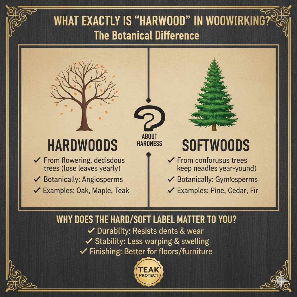 What Exactly is Hardwood in Woodworking