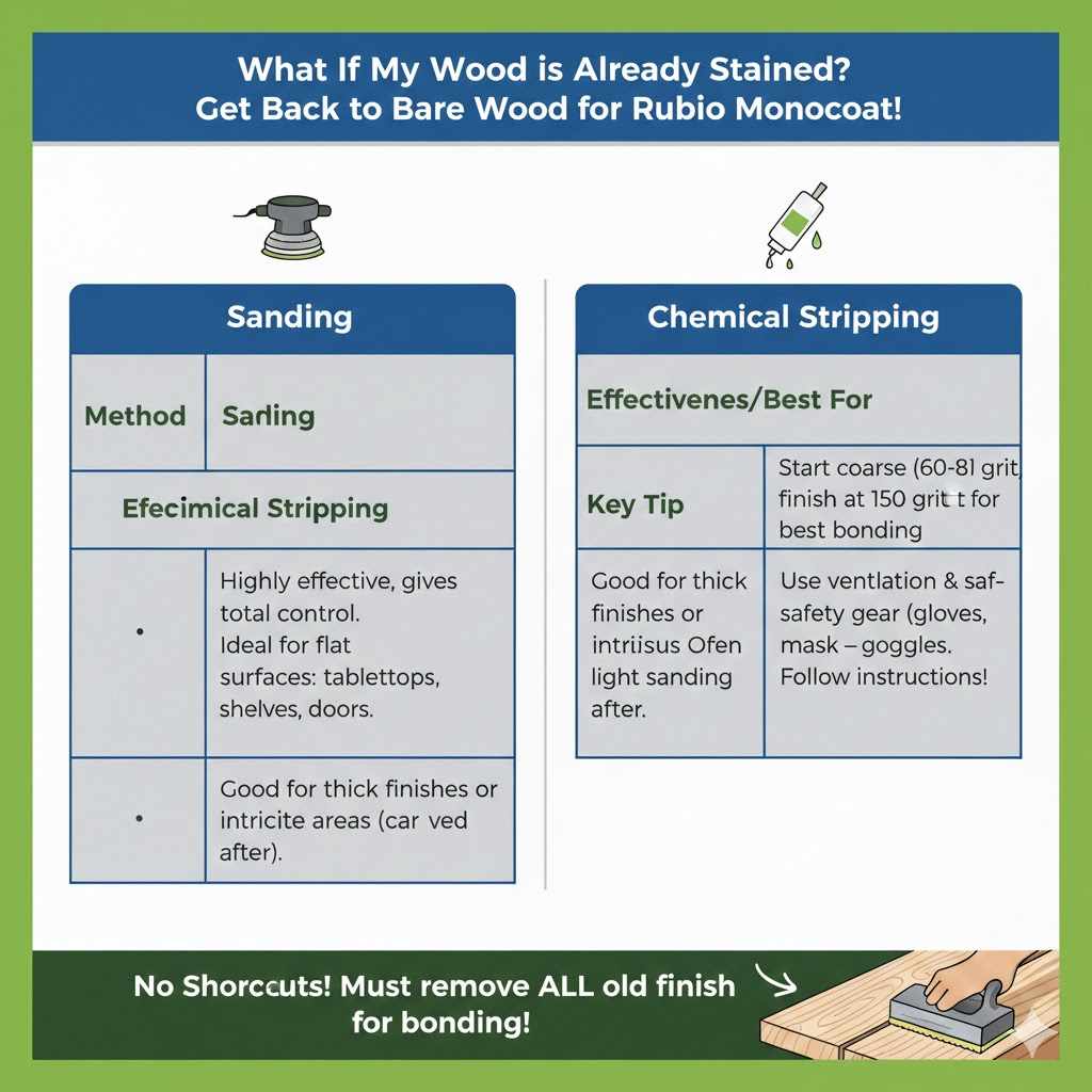 What If My Wood is Already Stained