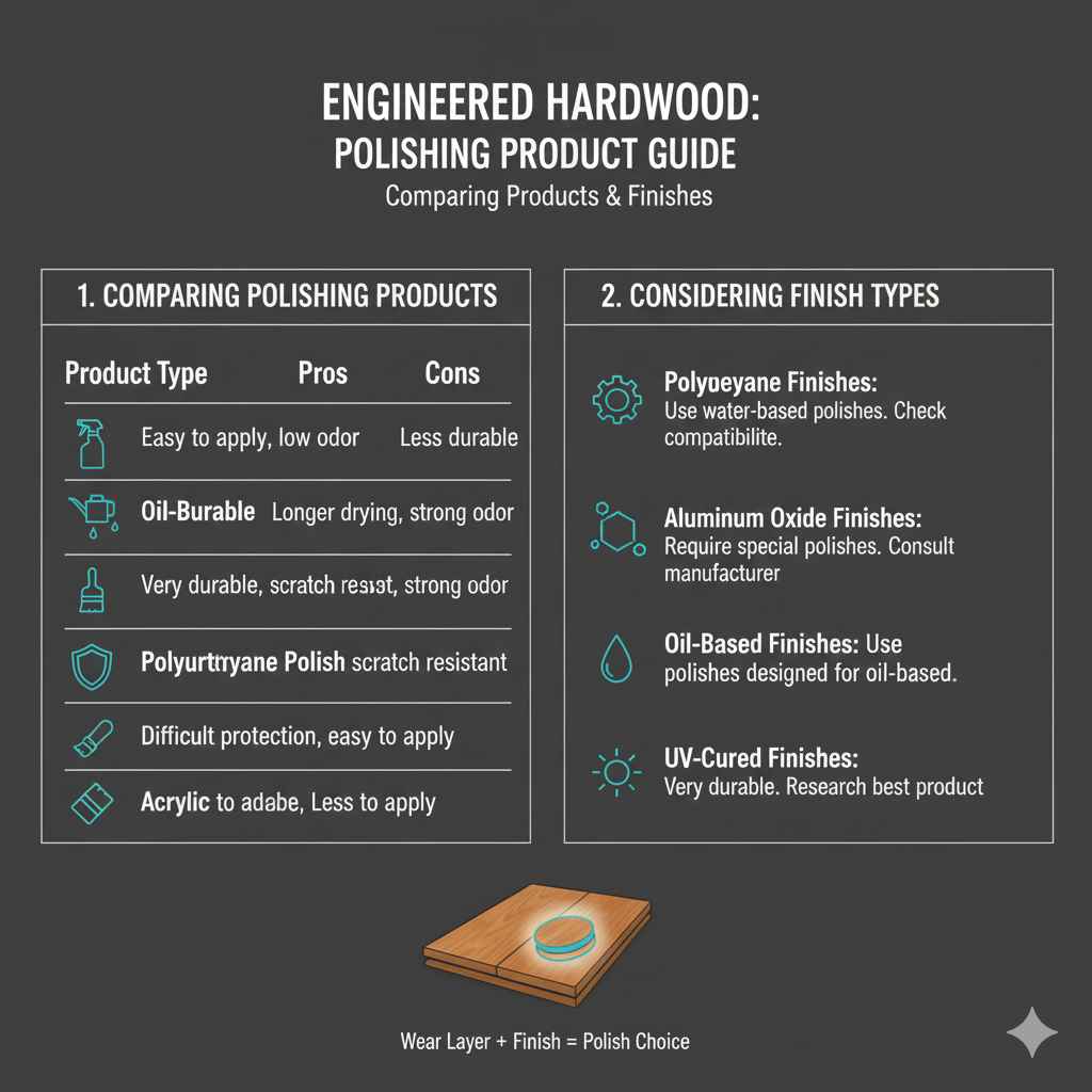 Comparing Polishing Products