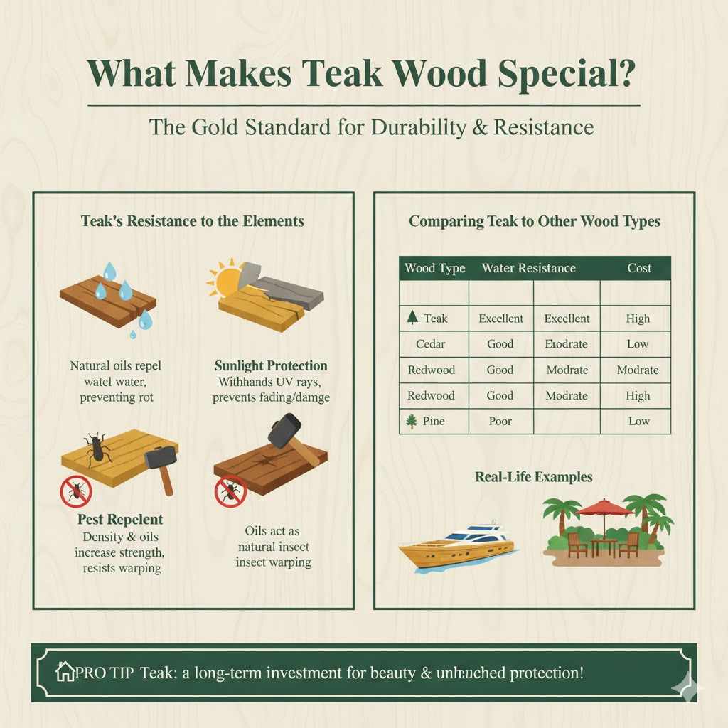 What Makes Teak Wood Special