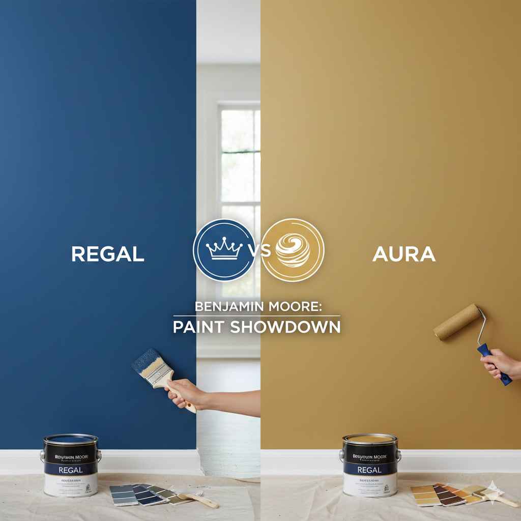 Regal vs Aura by Benjamin Moore