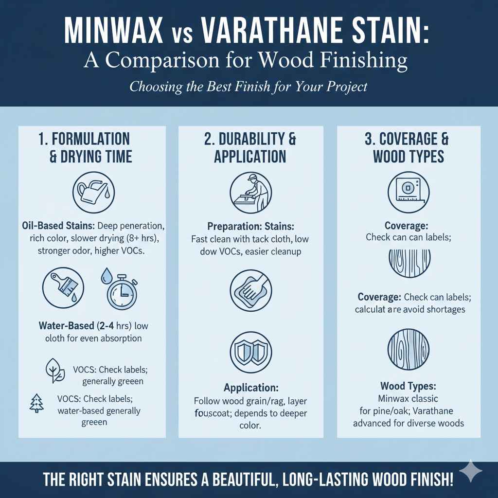 What Sets Minwax and Varathane Apart?