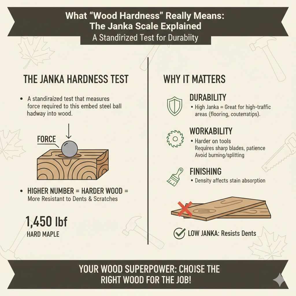 What Wood Hardness Really Means