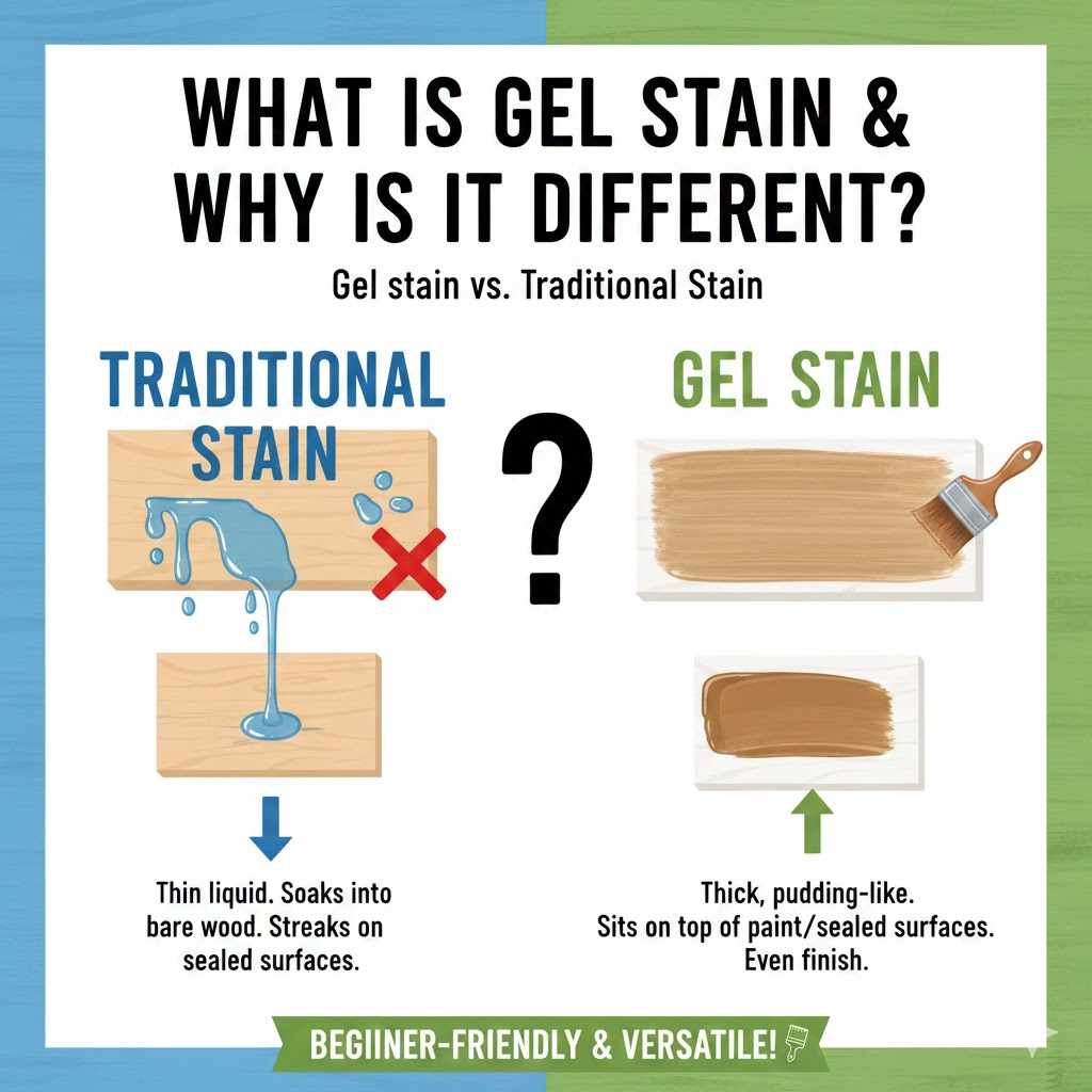 What is Gel Stain and Why is it Different 