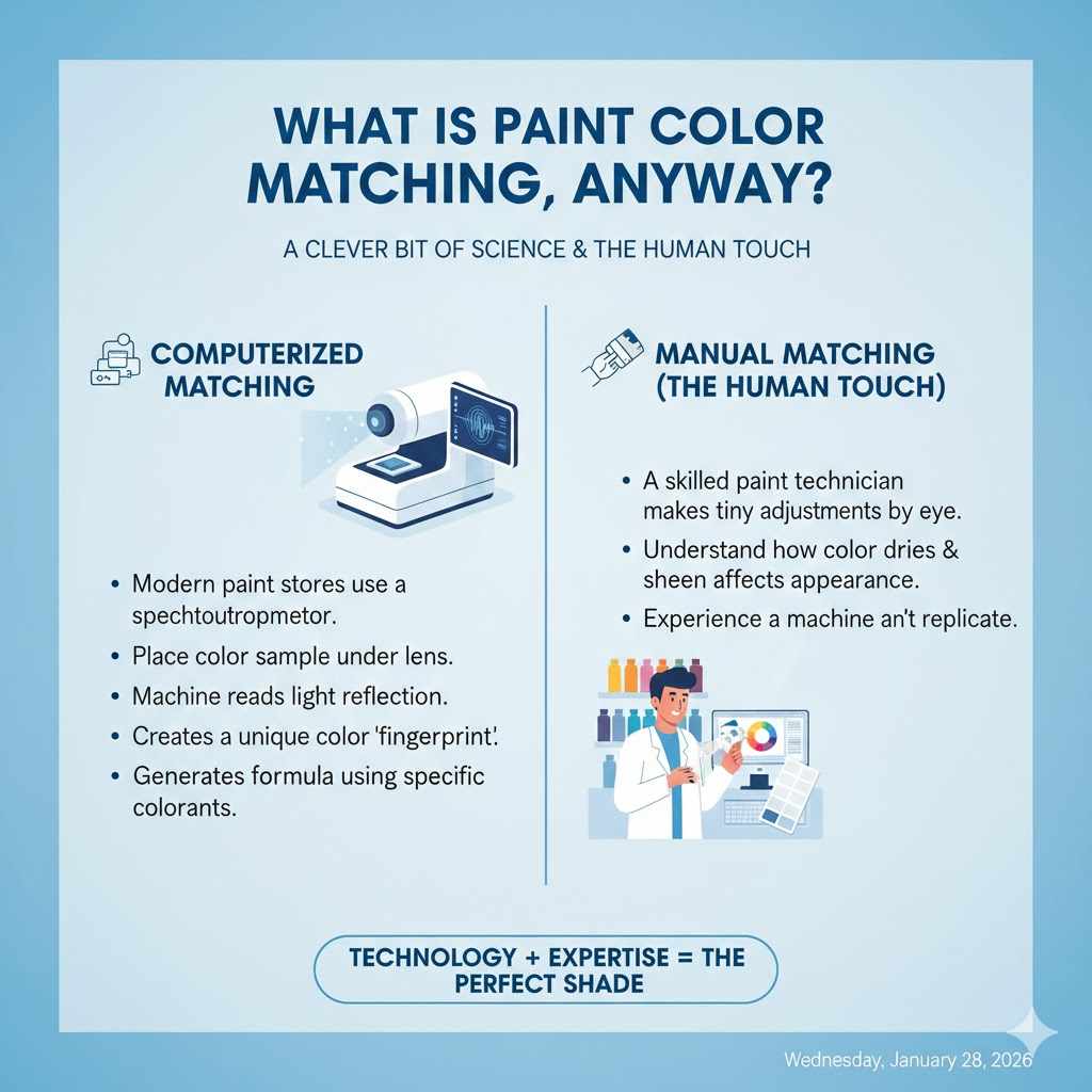 What is Paint Color Matching, Anyway