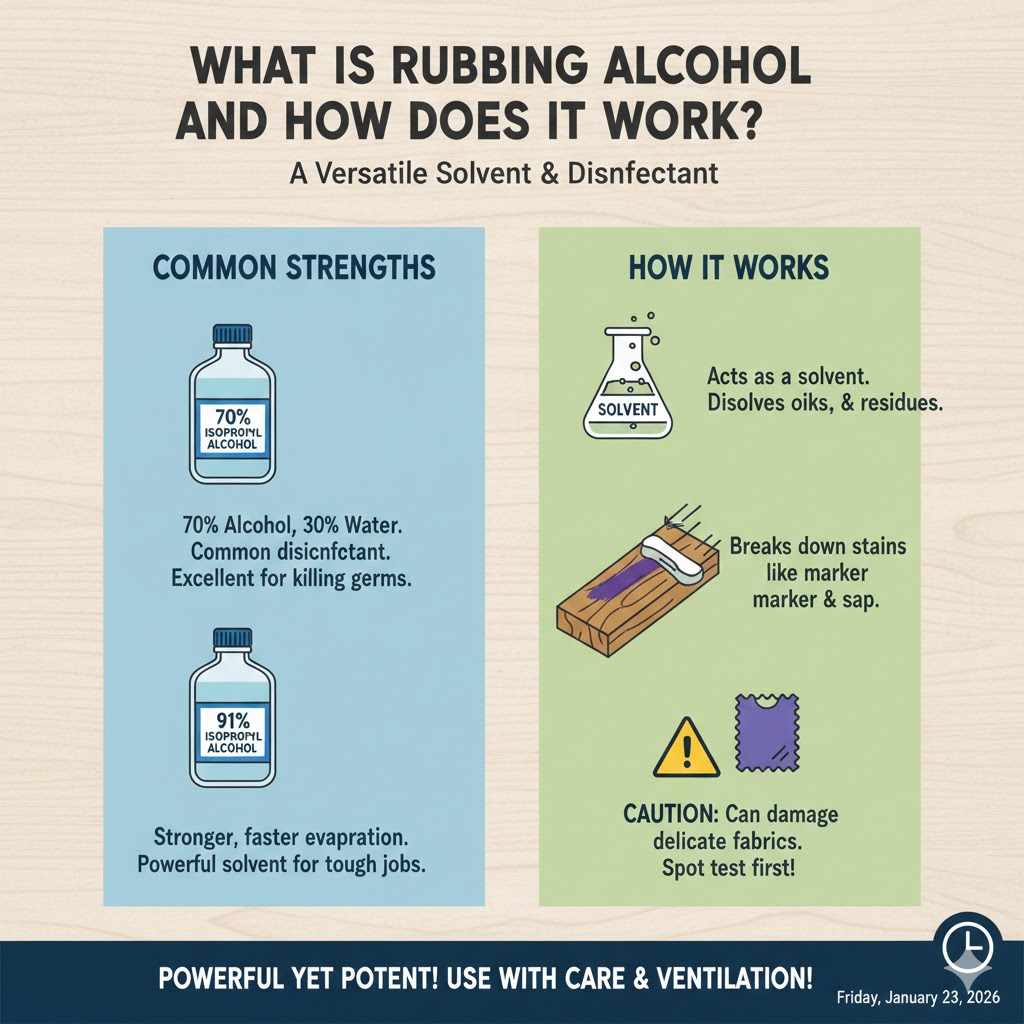 What is Rubbing Alcohol and How Does It Work