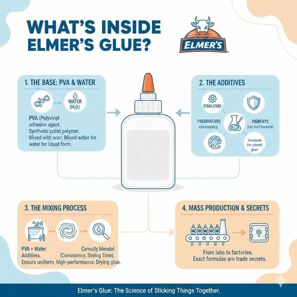 What’s Inside Elmer’s Glue