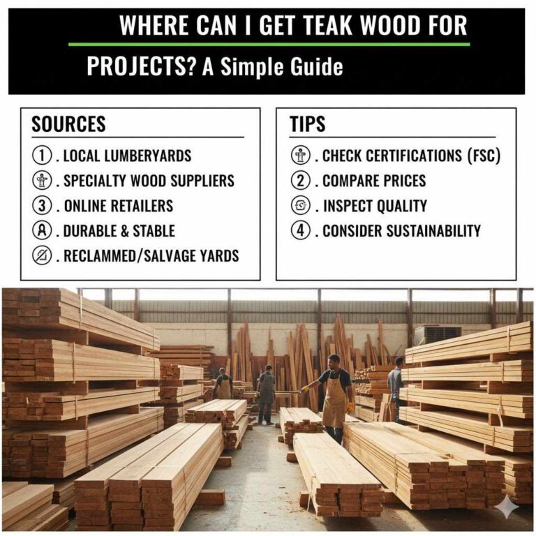 Where Can I Get Teak Wood for Projects? A Simple Guide