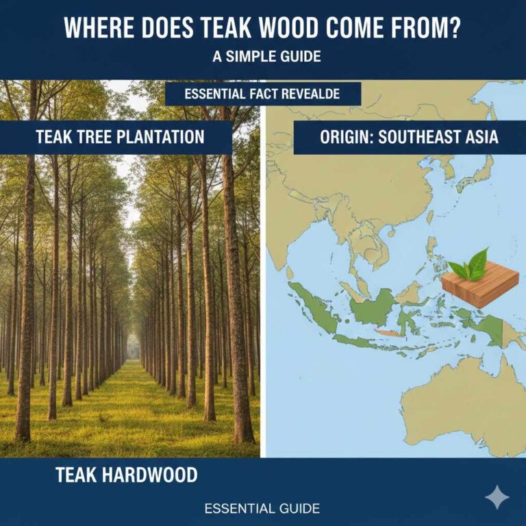 Where Does Teak Wood Come From