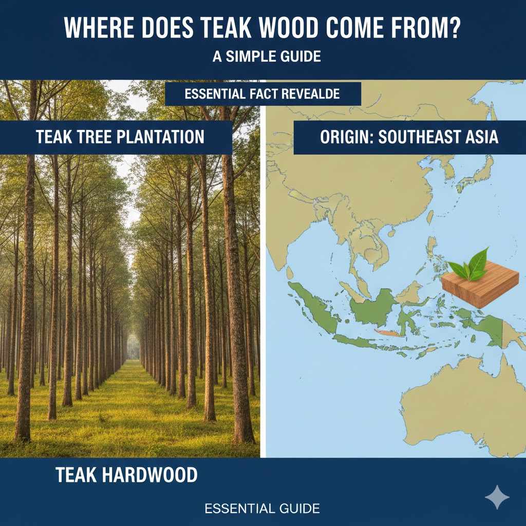 Where Does Teak Wood Come From
