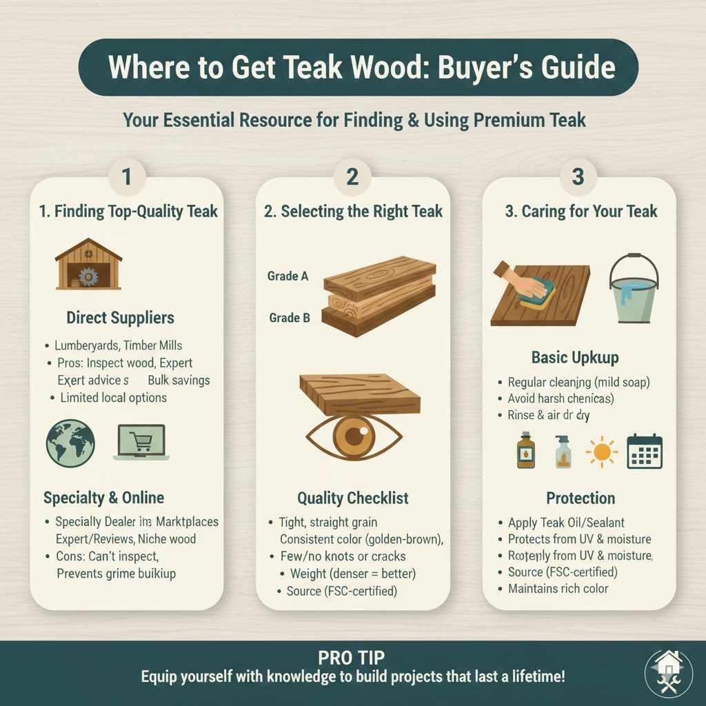 Where to Get Teak Wood