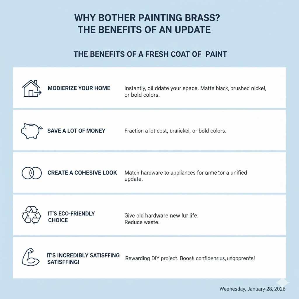 Why Bother Painting Brass