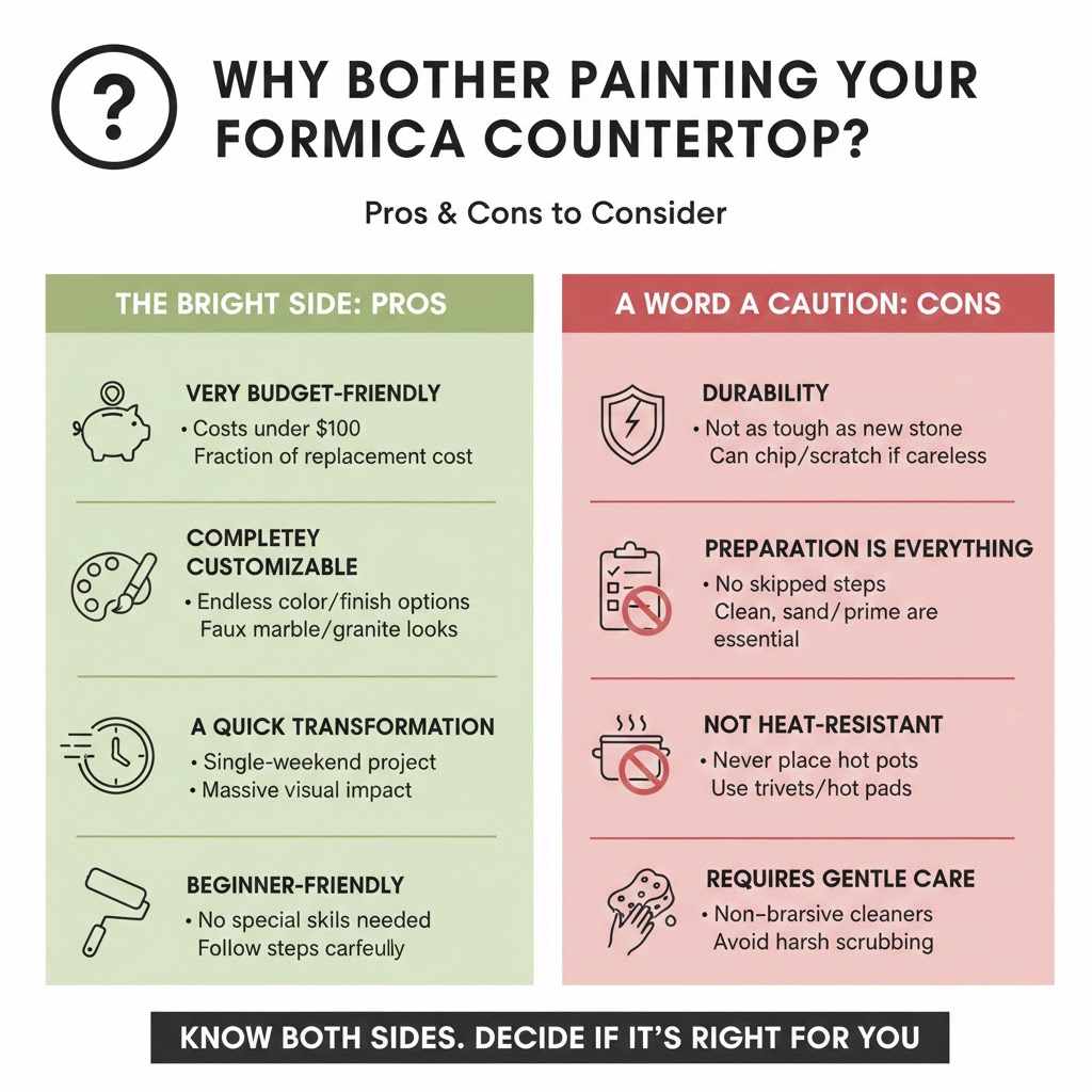 Why Bother Painting Your Formica Countertop