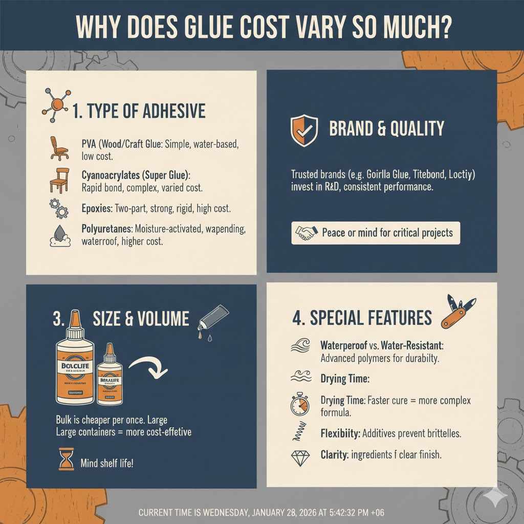 Why Does Glue Cost Vary So Much
