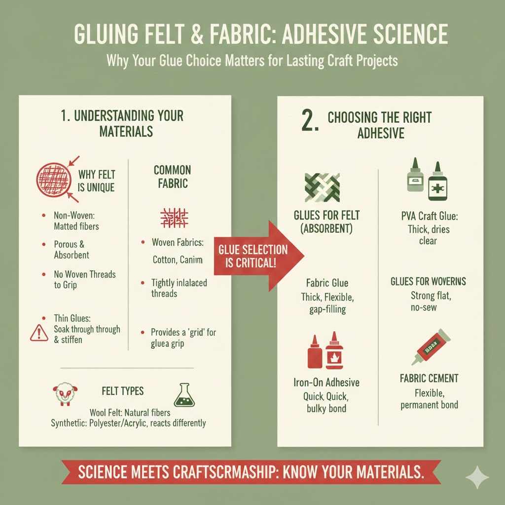 Why Felt Glues Differ