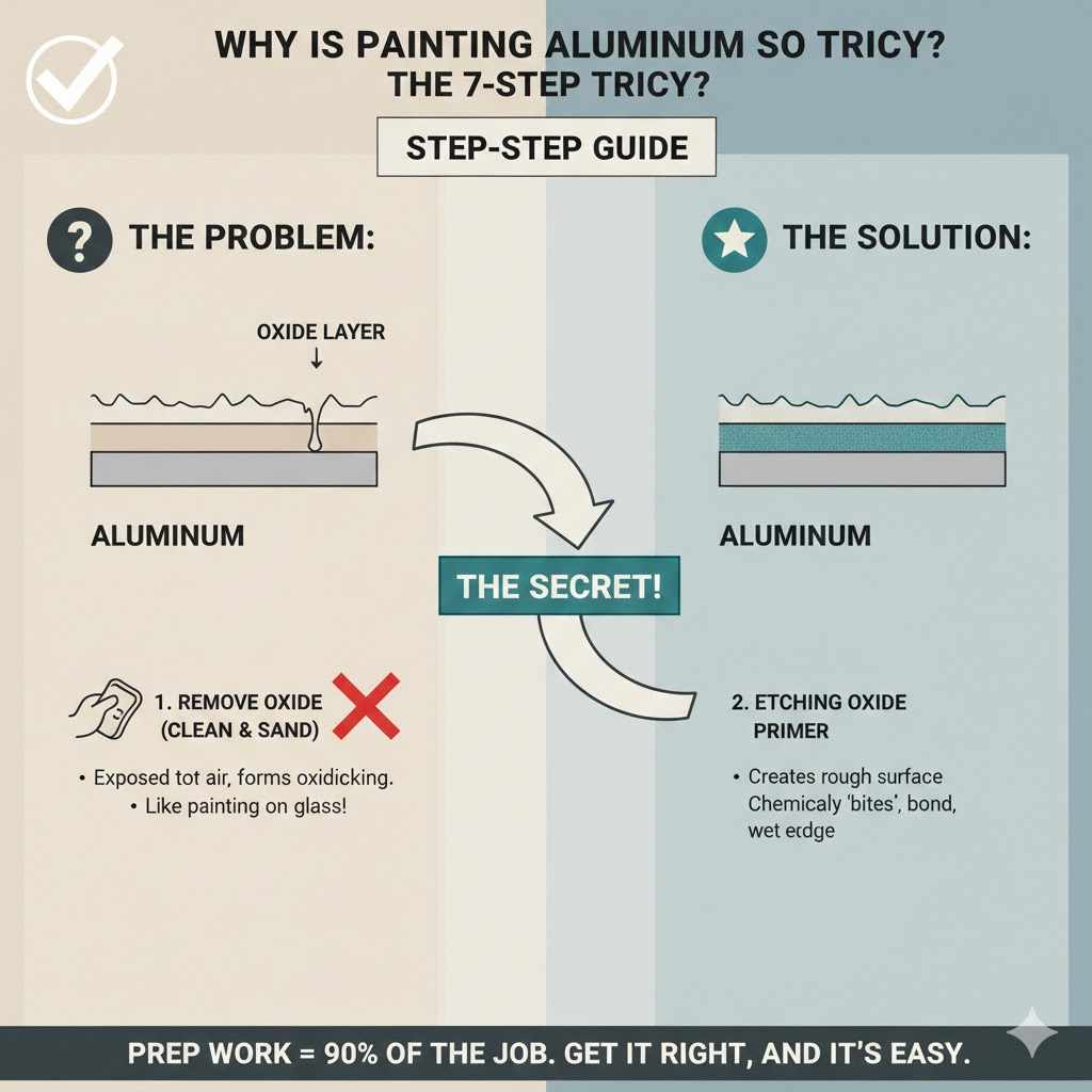 Why Is Painting Aluminum So Tricky