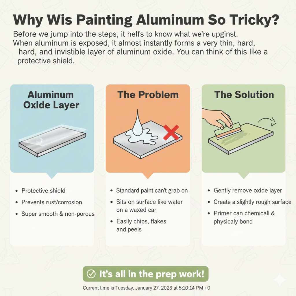 Why Is Painting Aluminum So Tricky