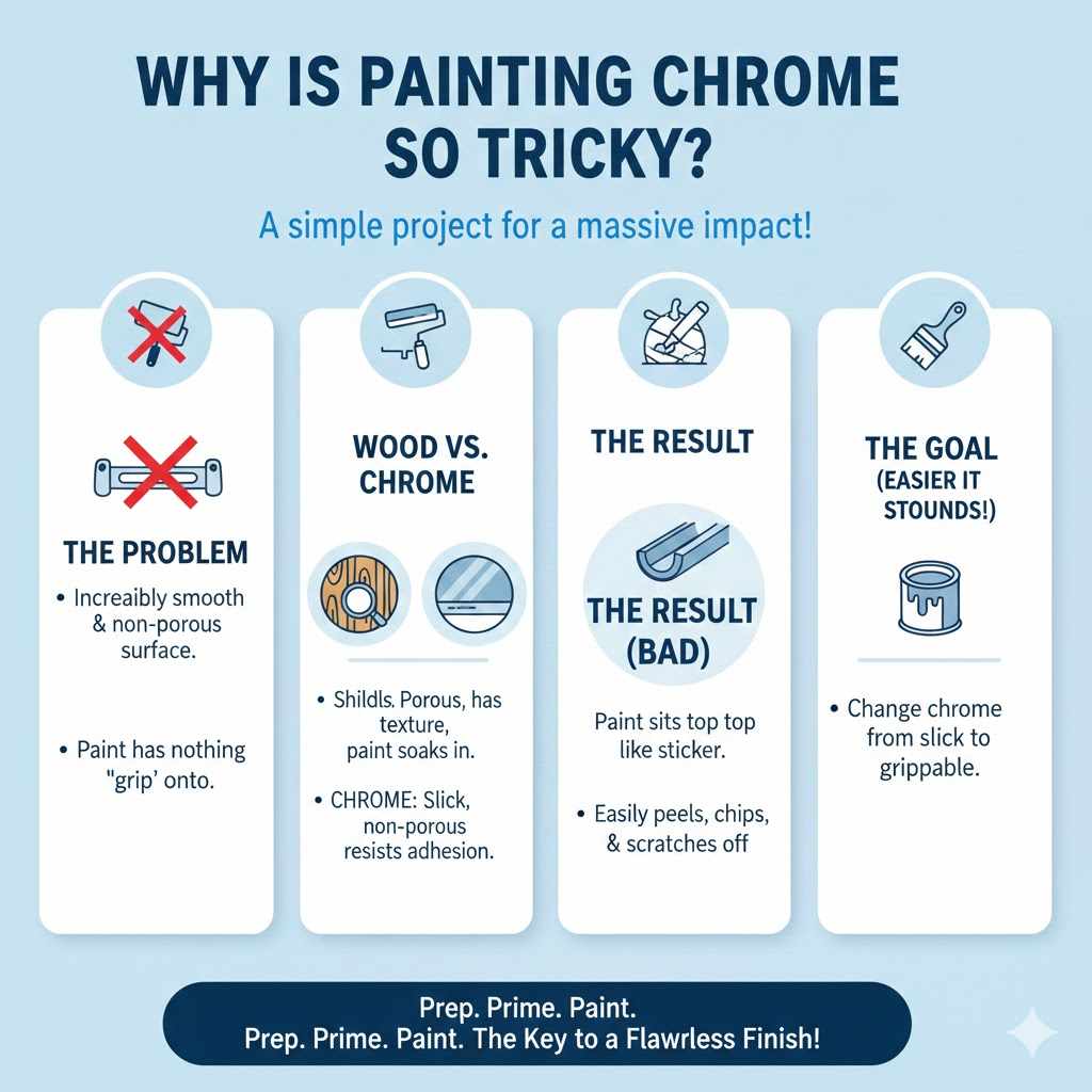 Why Is Painting Chrome So Tricky