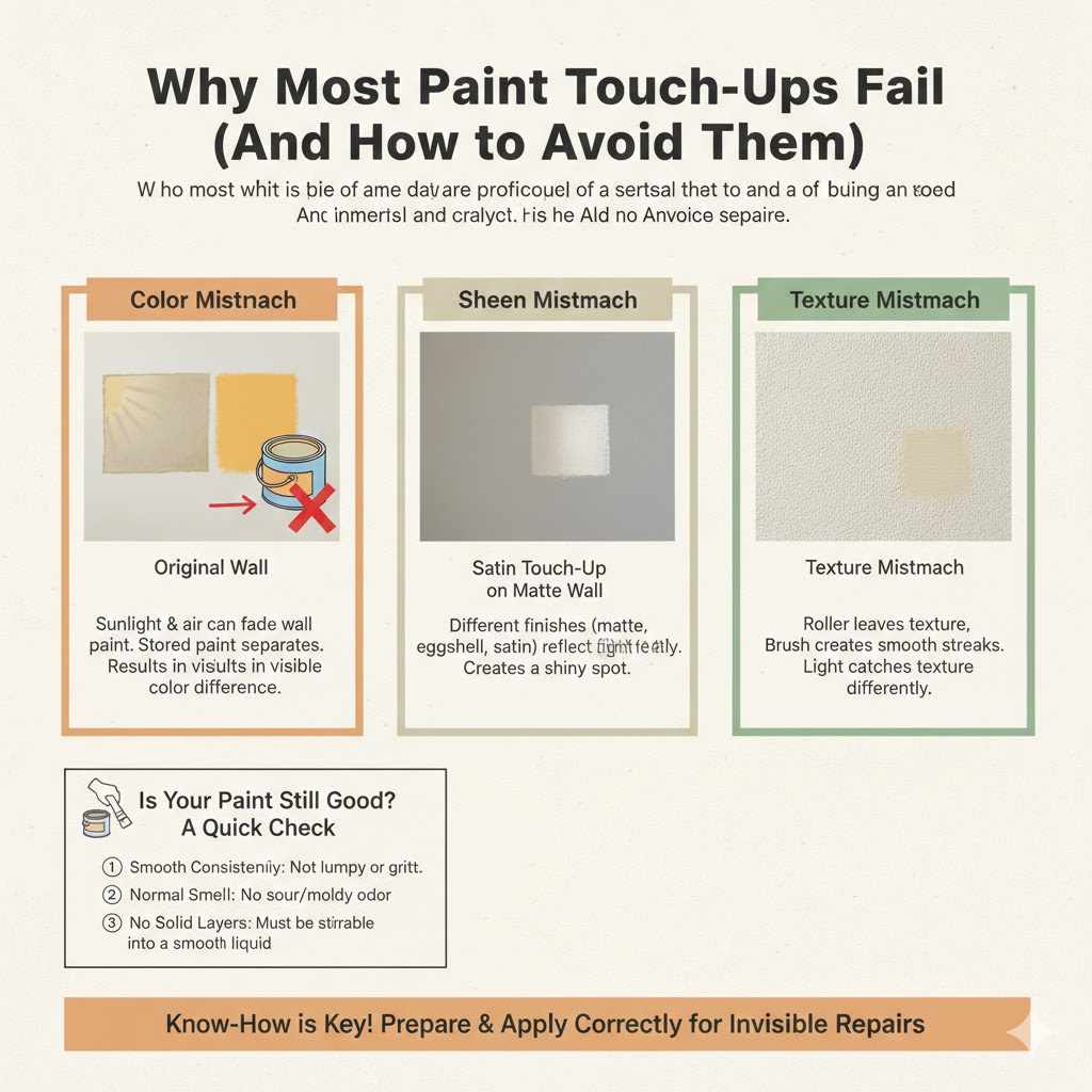 Why Most Paint Touch-Ups Fail