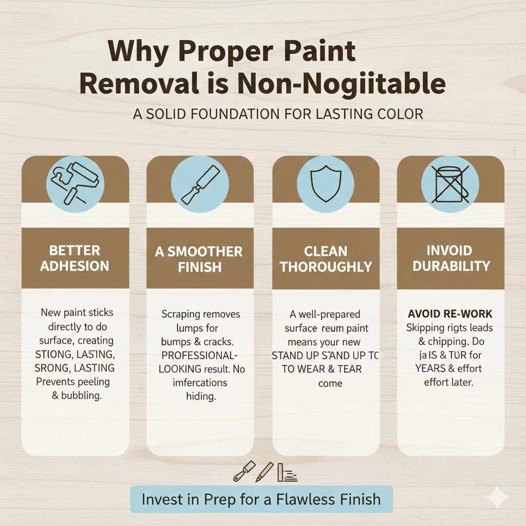 Why Proper Paint Removal is Non-Negotiable