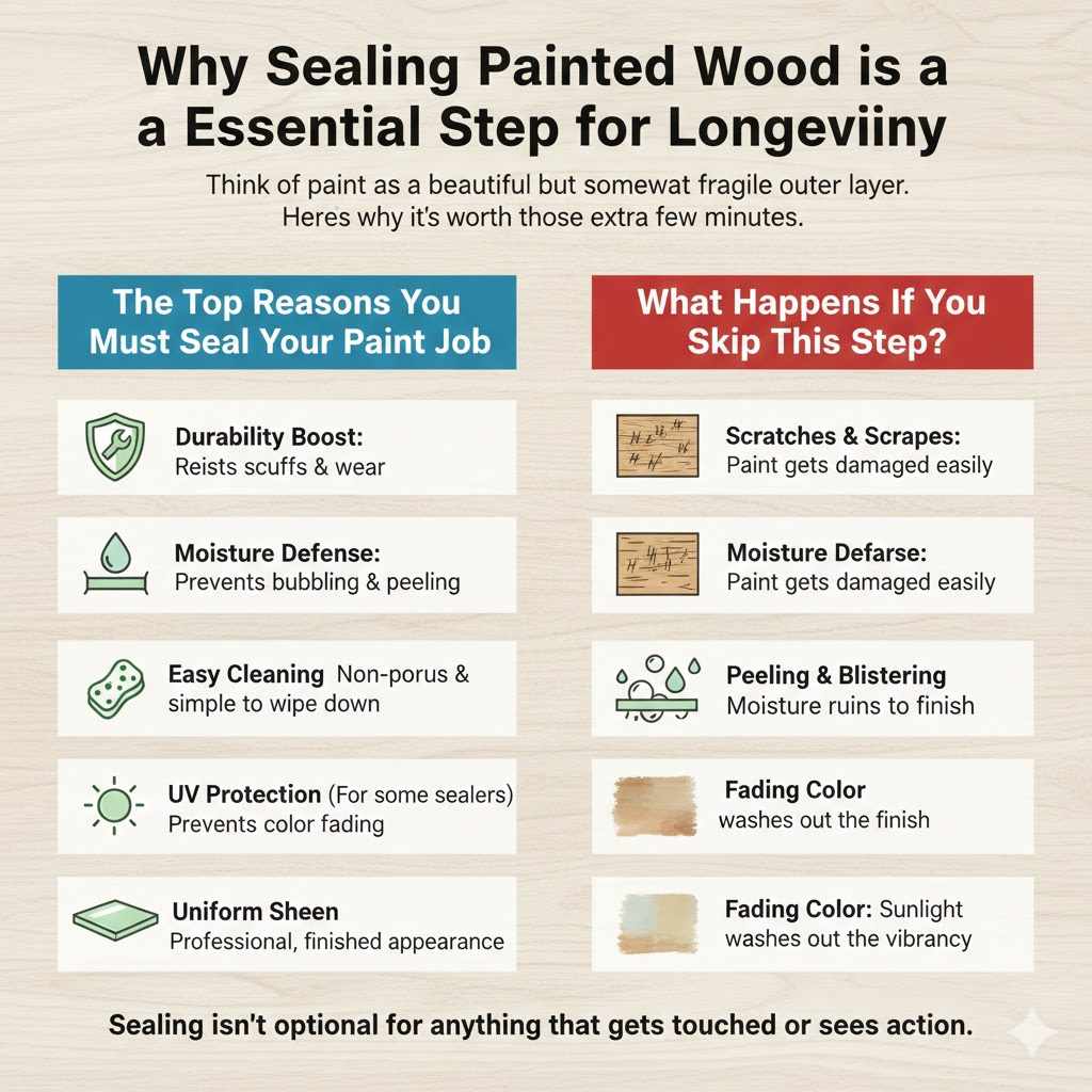 Why Sealing Painted Wood is an Essential Step for Longevity

