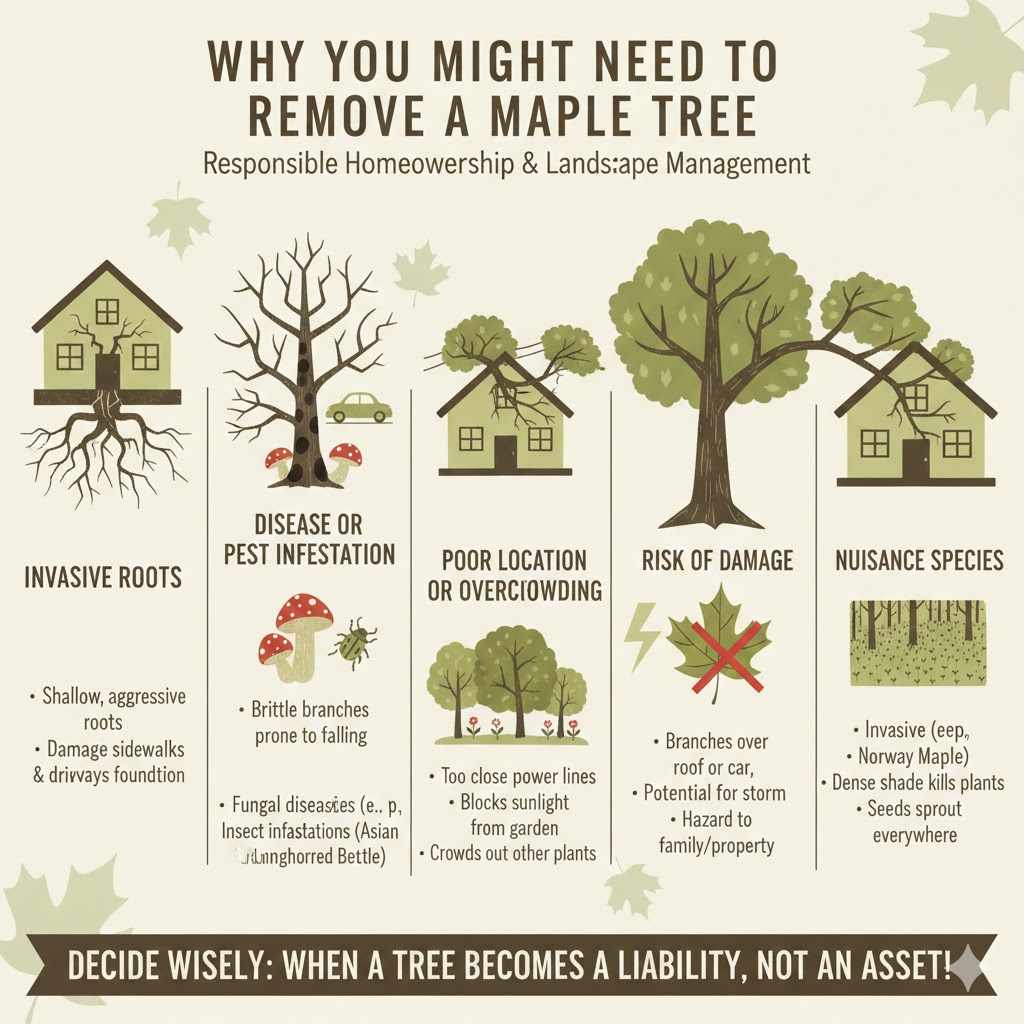 Why You Might Need to Remove a Maple Tree