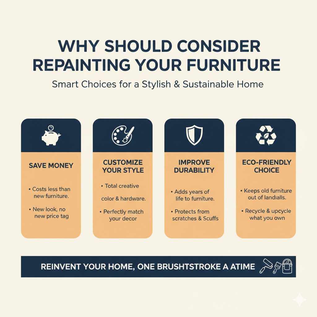 Why You Should Consider Repainting Your Furniture