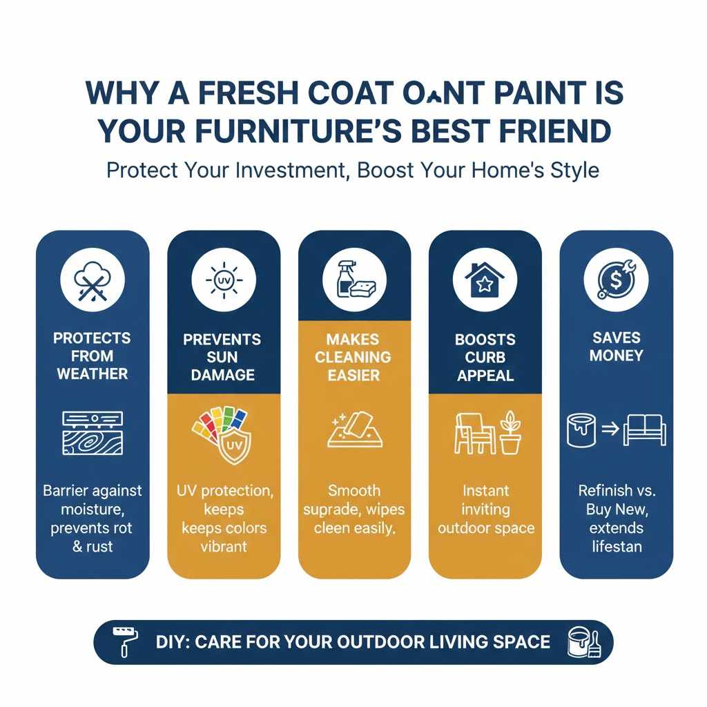 Why a Fresh Coat of Paint is Your Furniture's Best Friend