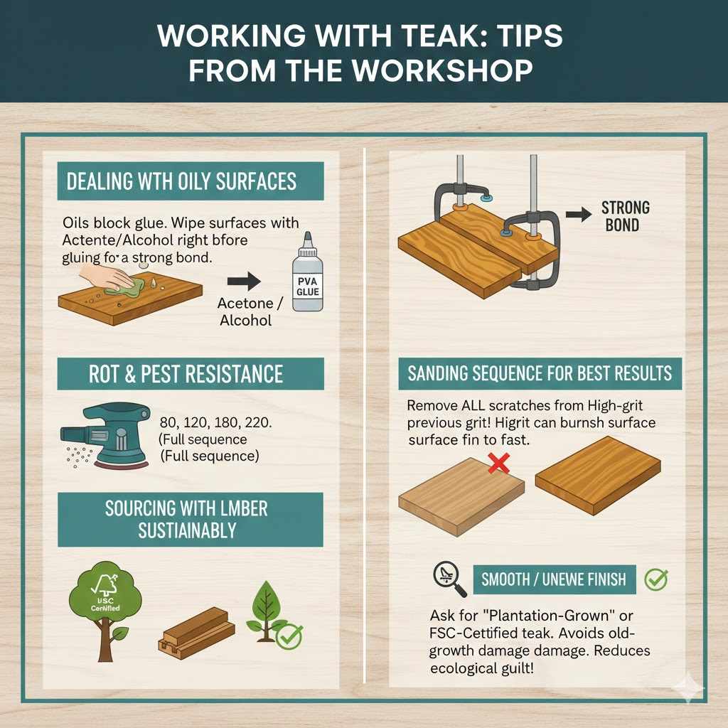 Working with Teak