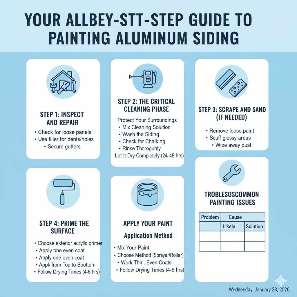 Your Step-by-Step Guide to Painting Aluminum Siding